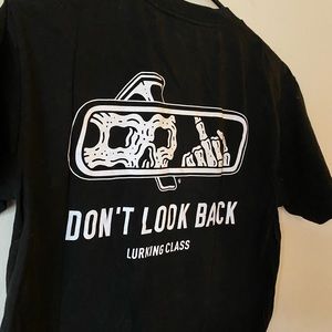 Sketchy Tank Don’t Look Back Skeleton Graphic Tee
